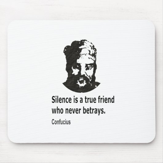 Quote By Konfucius Mousepad (Vorne)
