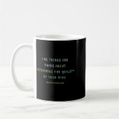 Quote By Marcus Aurelius, Mindset Motivational Quo Kaffeetasse (Links)