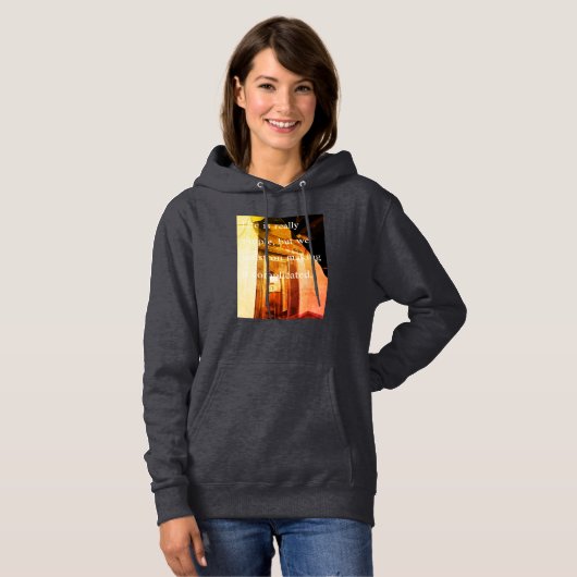 quote  hoodie (Vorne ganz)
