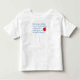 quote  kleinkind t-shirt