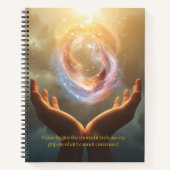 Quote of Peace Journal Notizblock (Vorderseite)