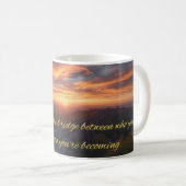 Quote on Discipline Mug Kaffeetasse (VorderseiteRechts)
