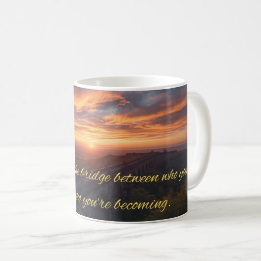 Quote on Discipline Mug Kaffeetasse (VorderseiteRechts)