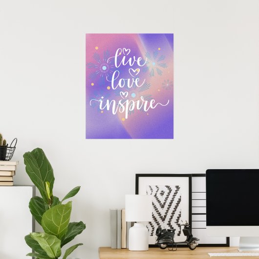 Quote. Poster (Heimbüro)