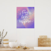 Quote. Poster (Küche)