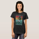 Quote Punting Is Winning Football Vintage T-Shirt (Vorne ganz)