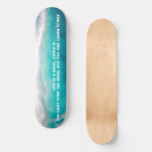 QUOTE SKATEBOARD (Vorderseite)
