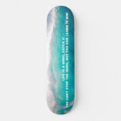 QUOTE SKATEBOARD (Vorderseite)