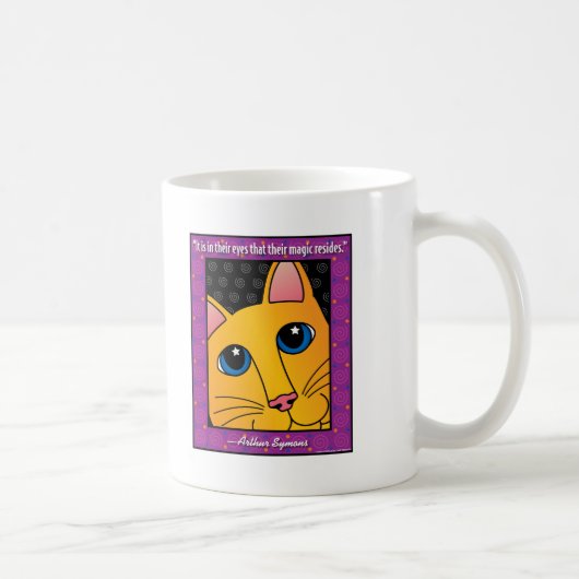 QuoteCat1 Kaffeetasse (Rechts)