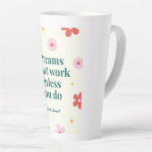 Quoted Latte-Tasse Milchtasse (Rechte Ecke)