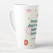 Quoted Latte-Tasse Milchtasse (Linke Ecke)