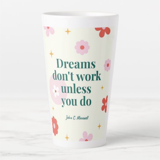 Quoted Latte-Tasse Milchtasse (Vorderseite)