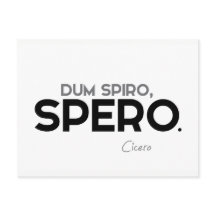 QUOTEN: Cicero: Dum spiro, spero