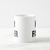 Quoten für den Fliegenfisch von Rod Fisher Kaffeetasse (Mittel)