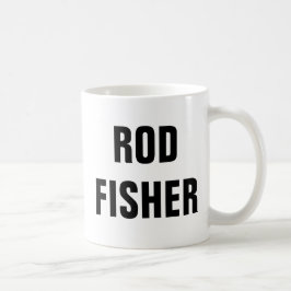 Quoten für den Fliegenfisch von Rod Fisher Kaffeetasse