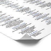 Quoten für Manager und Führungskräfte Poster (Ecke)