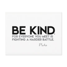 QUOTEN: Plato: Seien Sie freundlich