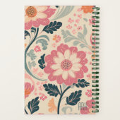 "Quoten" Rosa 60er Vibes Zitat Journal Notizblock (Rückseite)