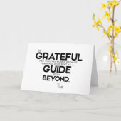 QUOTEN: Rumi: Leitfaden von jenseits Karte (Gelbe Blume)