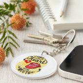 QUOTEN SARCASM SCHLÜSSELANHÄNGER (Vorderseite rechts)