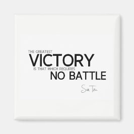 QUOTEN: Sun Tzu: Bester Sieg Magnet