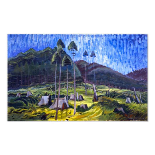 Quoten und Ends | Emily Carr | Fotodruck (Vorne)