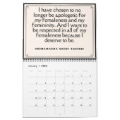 Quotes By Powerful Women 2026 Calendar Kalender (Jan 2026)