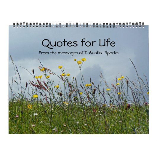Quotes for Life calendar Option A Kalender (Titelbild)