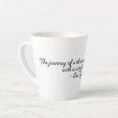 "Quotes for Life Collection" Lao Tzu Milchtasse (Linke Ecke)