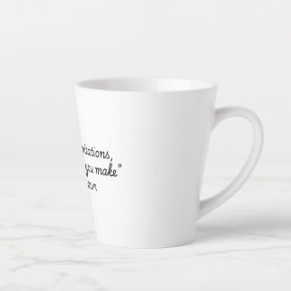 "Quotes for Life Collection" Les Brown Milchtasse