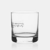 "Quotes for Life" Collection - Winston Churchill Whiskyglas (Links)