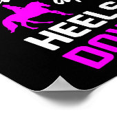 Quotes für Reittiere Poster (Ecke)