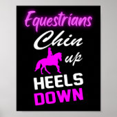 Quotes für Reittiere Poster (Vorne)