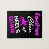 Quotes für Reittiere Puzzle (Horizontal)