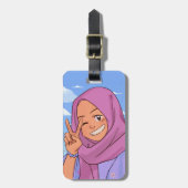 quotes lovers bearbeitet gepäckanhänger (Vorderseite vertikal)