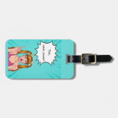 quotes lovers bearbeitet gepäckanhänger (Vorderseite horizontal)