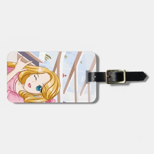 quotes lovers bearbeitet gepäckanhänger (Vorderseite horizontal)