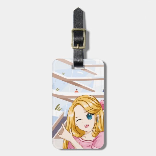 quotes lovers bearbeitet gepäckanhänger (Vorderseite vertikal)