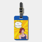 quotes lovers bearbeitet gepäckanhänger (Vorderseite vertikal)