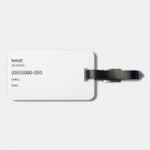 quotes lovers bearbeitet gepäckanhänger (Rückseite horizontal)