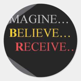 QUOTES ~N~ MOTION GEAR WEAR 37 by CARA G. RHODES Runder Aufkleber