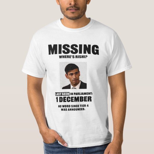 Quotes rishi sunak T-Shirt (Vorderseite)