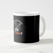Quoth Raven F-Caw-F Jumbo-Tasse (Vorderseite Rechts)