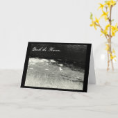 "Quoth the Raven" Karte (Gelbe Blume)