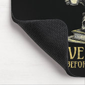 Quoth The Raven Nevermore Before Coffee Funny Quot Mousepad (Ecke)