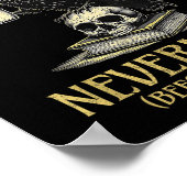 Quoth The Raven Nevermore Before Coffee Funny Quot Poster (Ecke)