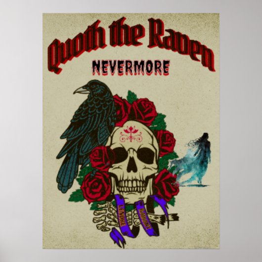 Quoth the Raven, Nevermore Poster (Vorne)