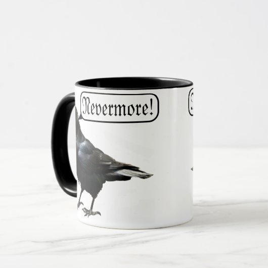 Quoth the Raven, Nevermore Tasse (Vorderseite Links)