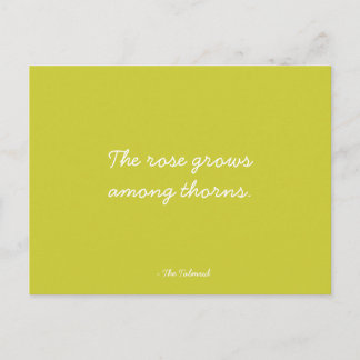 Quotierbare Postkarte - Herausforderungen