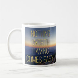 Quotierbare Tasse - Nichts wert.. - Inspirierend